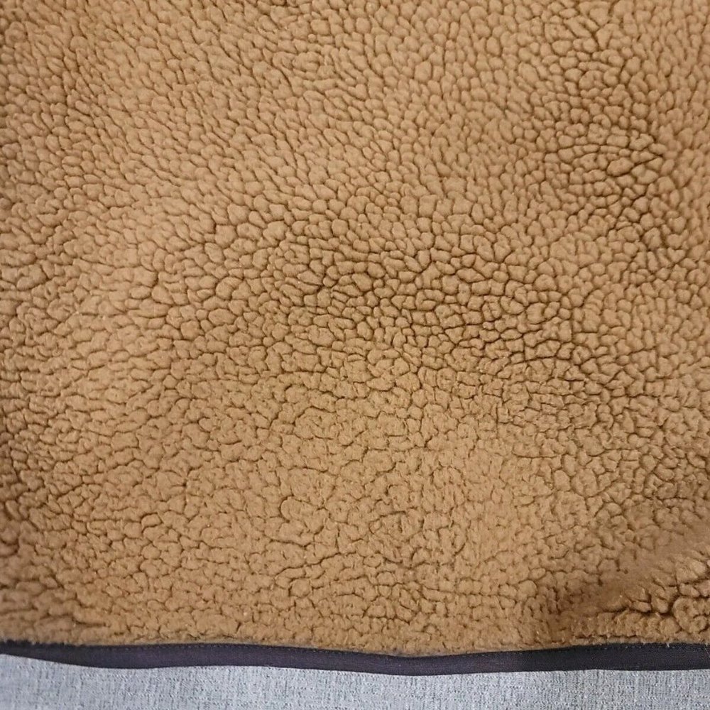 Patagonia Mens Medium Classic Retro-X Jacket Deep Pile Fleece Sherpa Brown - Picture 2 of 16